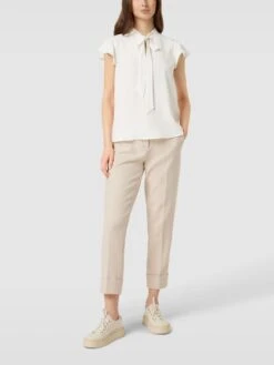 Jake*s Collection Bluse Mit Volantärmeln - Offwhite