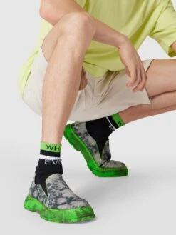 Viron Slip-on-Sneaker Mit Allover-Muster - Graphit