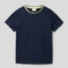 S.Oliver RED LABEL T-Shirt Mit Kontraststreifen - Marineblau