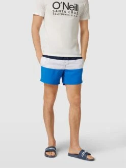 ONeill Slides Mit Label-Applikation - Dunkelblau