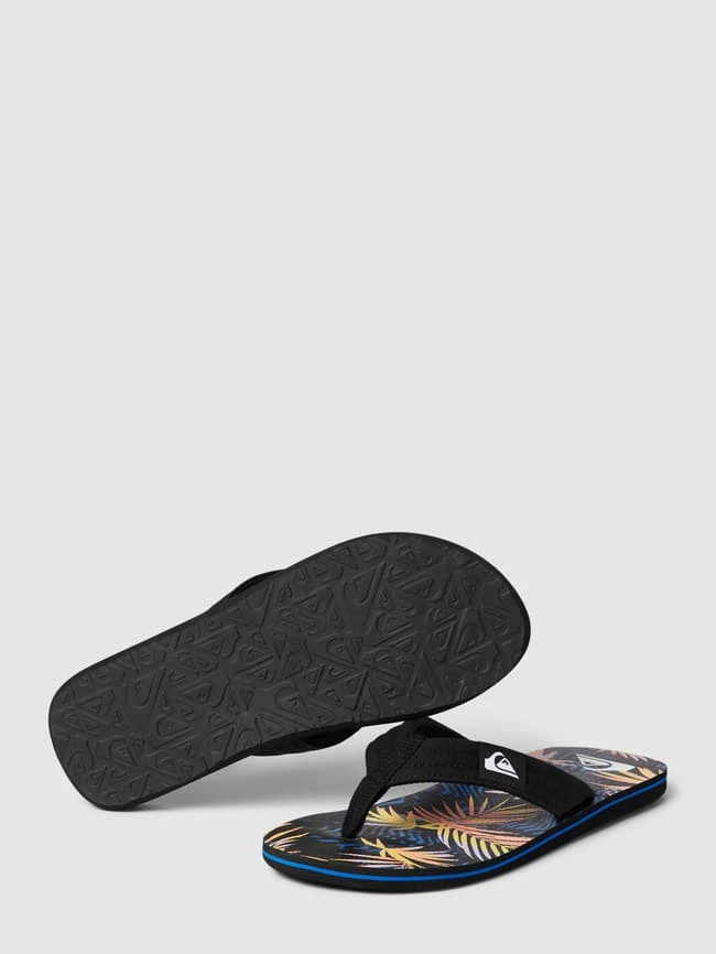 Quiksilver Zehentrenner Mit Allover-Muster Modell 'MOLOKAI' - Marineblau 5 Quiksilver Zehentrenner Mit Allover-Muster Modell 'MOLOKAI' - Marineblau – Bild 3