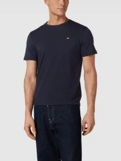 Napapijri T-Shirt Mit Logo-Stitching Modell 'SALIS' - Marineblau -Guesi Bekleidung Geschaft 8p84oka17584slabah9l8iic61950ial9op4gkhn8krkgkif68o3eea2956k6ihka8qkskim71a5ck1p6ko3aoj1c9hm8chlcos3cd9k6li36e1hc8p34e35coq3ecr16ssjadg