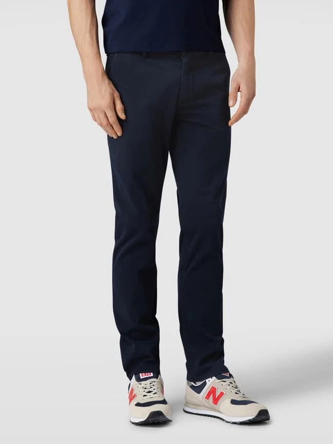BOSS Orange Slim Fit Chino Mit Stretch-Anteil - Marineblau 6 BOSS Orange Slim Fit Chino Mit Stretch-Anteil - Marineblau – Bild 4