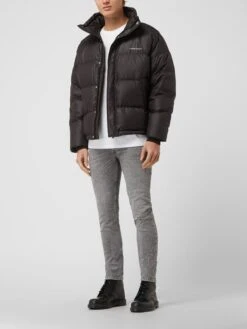 YOUNG POETS SOCIETY Daunenjacke Mit Stehkragen Modell 'Mika' - Schwarz