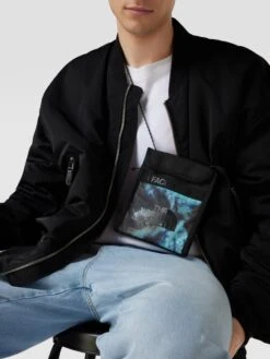 The North Face Umhängetasche Mit Label-Print Modell 'Bozer' - Aqua Blau