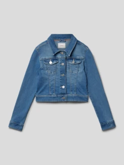 S.Oliver RED LABEL Jeansjacke Mit Pattentaschen - Blau