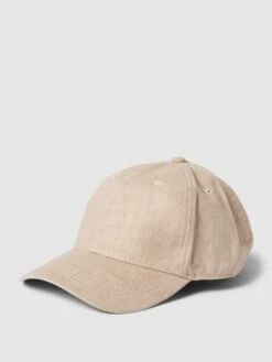 Camel Active Basecap Mit Label-Detail - Ecru