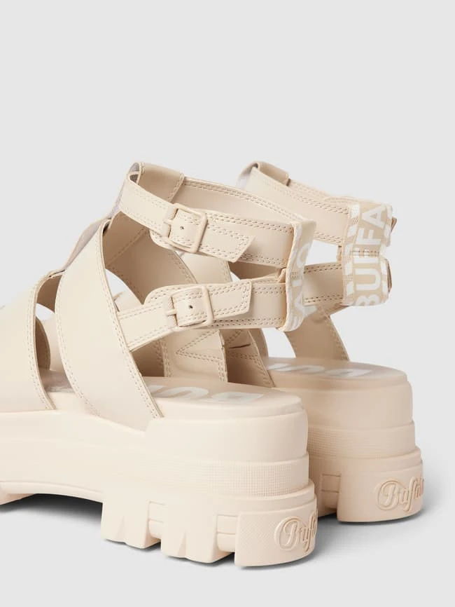 Buffalo Sandalen Mit Label-Details Modell 'ASPHA' - Beige 5 Buffalo Sandalen Mit Label-Details Modell 'ASPHA' - Beige – Bild 3