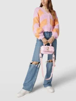 Juicy Couture Handtasche Mit Zopfmuster Modell 'Jodie' - Pink