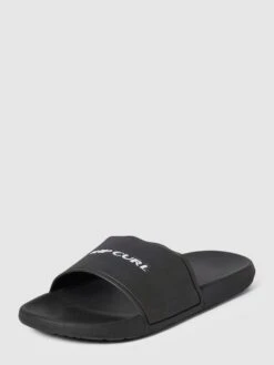Rip Curl Slides Mit Label-Print Modell 'SIDE SLIDE' - Schwarz