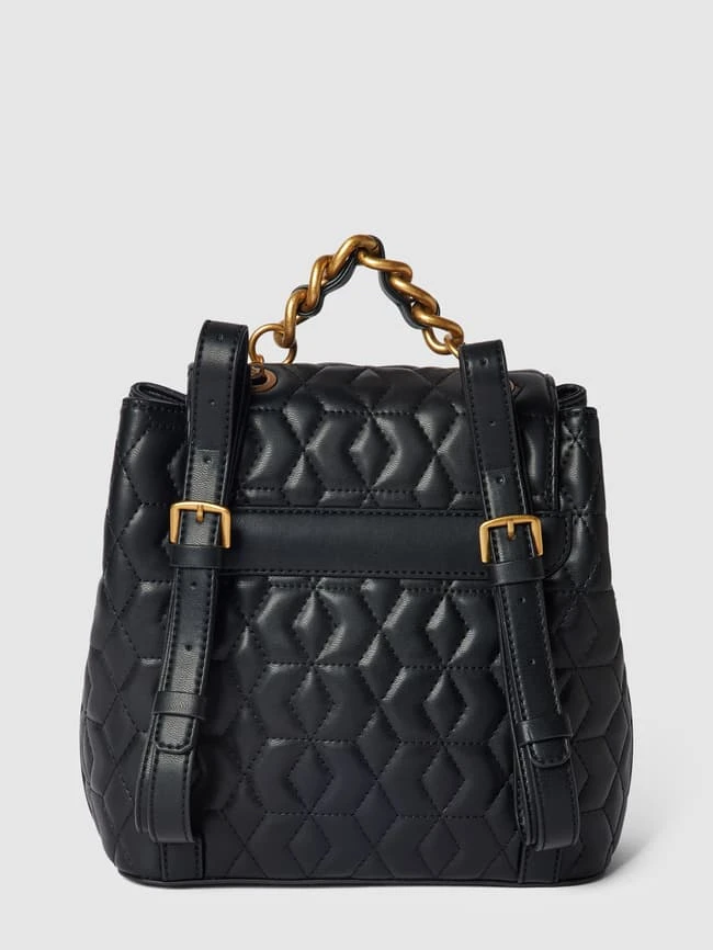 Guess Rucksack Mit Steppnähten Modell 'ELENIA' - Schwarz 7 Guess Rucksack Mit Steppnähten Modell 'ELENIA' - Schwarz – Bild 5
