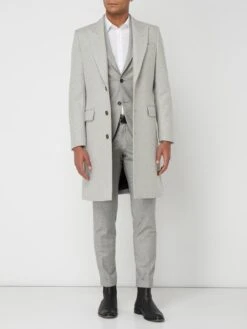 OLYMP Level Five Slim Fit Business-Hemd Aus Popeline - Weiß