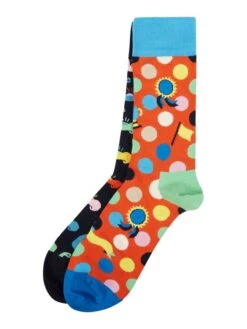 Happy Socks Socken Im 2er-Pack In Geschenkbox - Rot