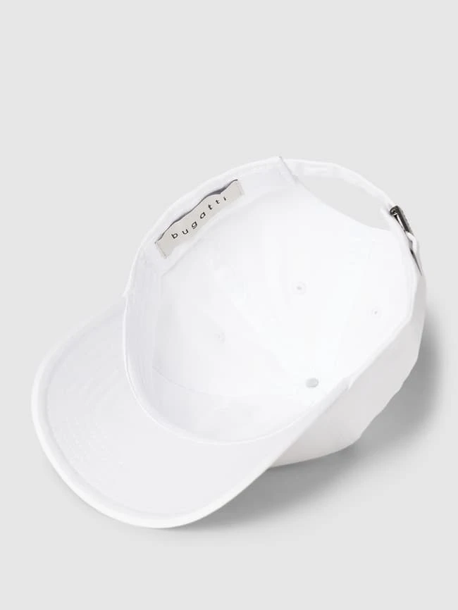 Bugatti Basecap Mit Label-Detail - Weiß 4 Bugatti Basecap Mit Label-Detail - Weiß – Bild 2