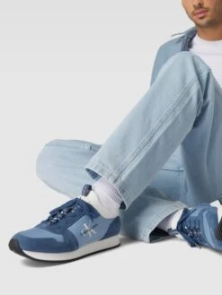 Calvin Klein Jeans Sneaker Mit Label-Detail Modell 'RUNNER SOCK' - Hellblau