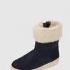 Geox Boots Aus Veloursleder Modell 'Rebecca' - Wasserdicht - Marineblau