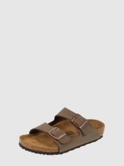 Birkenstock Sandalen Aus Birko-Flor® Modell 'Arizona' - Hellbraun