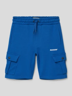Raizzed Sweatshorts Mit Label-Print Modell 'BLANDON' - Royalblau