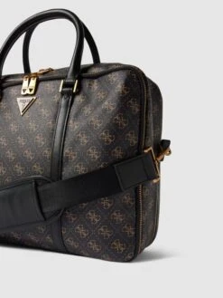 Guess Laptoptasche Mit Allover-Muster Modell 'VEZZOLA' - Dunkelbraun -Guesi Bekleidung Geschaft 90pjeci8896lal279ook4i2j88o52d1ja593agij6p6kah1i8p0k8jhm6d8kaeacad14kh1i617l2i9p84o38ob375h38dhncgoj0c9k6orjee9gc8q3cdr46li66dhjcco6ac8