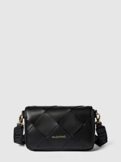 VALENTINO BAGS Handtasche In Flecht-Optik Modell 'IBIZA' - Schwarz