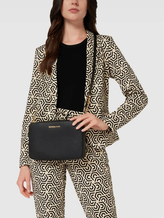 MICHAEL Michael Kors Handtasche Mit Strukturmuster Modell 'JET SET' - Schwarz 3 MICHAEL Michael Kors Handtasche Mit Strukturmuster Modell 'JET SET' - Schwarz