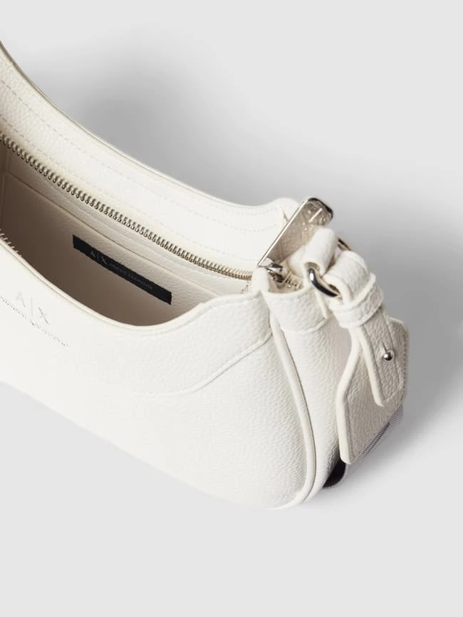 ARMANI EXCHANGE Handtasche Mit Label-Detail Modell 'WAVE' - Weiß 7 ARMANI EXCHANGE Handtasche Mit Label-Detail Modell 'WAVE' - Weiß – Bild 5