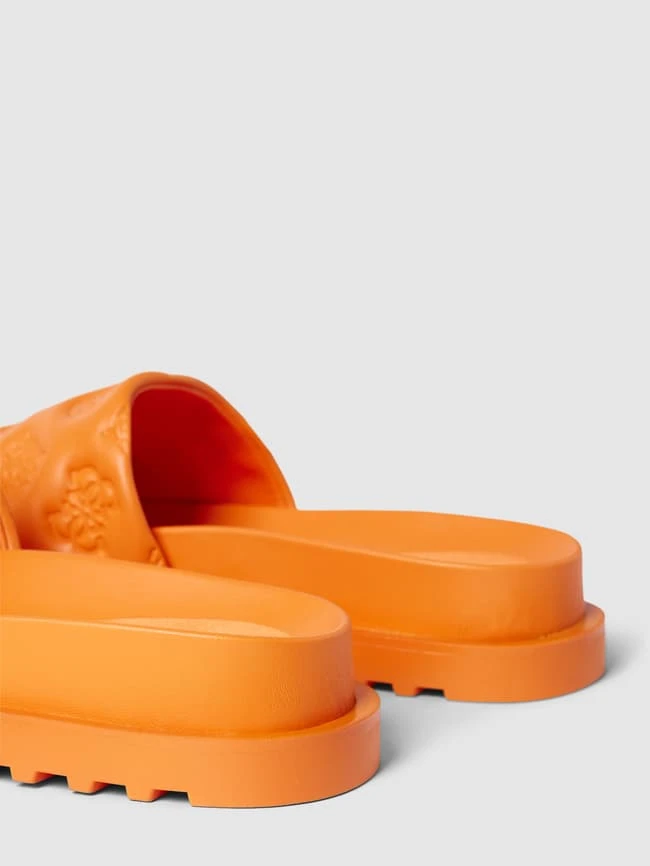 Guess Slides Mit Label-Print Modell 'FABETZA' - Orange 4 Guess Slides Mit Label-Print Modell 'FABETZA' - Orange – Bild 2