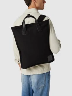 Tiger Of Sweden Rucksack Mit Label-Patch Modell 'Befri' - Schwarz