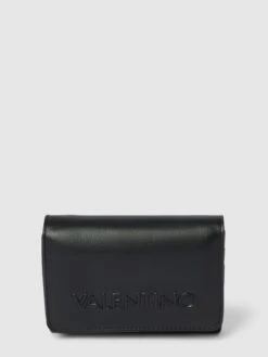 VALENTINO BAGS Portemonnaie Mit Label-Detail Modell 'HOLIDAY' - Schwarz
