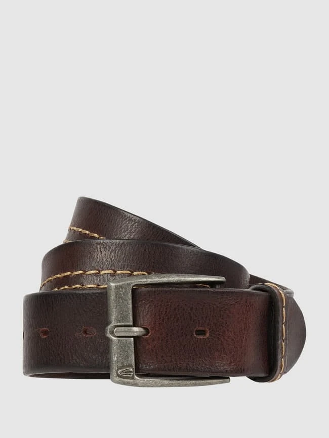 Camel Active Ledergürtel Mit Dornschließe - Mittelbraun 3 Camel Active Ledergürtel Mit Dornschließe - Mittelbraun