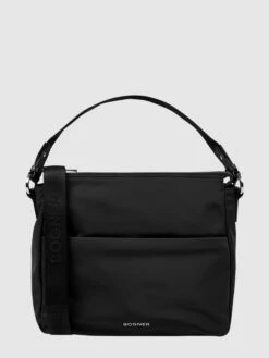 BOGNER Hobo Bag Mit Logo Modell 'Klosters Isalie' - Schwarz