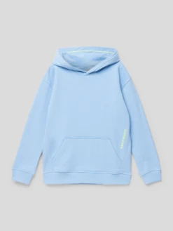 Scotch & Soda Oversized Hoodie Mit Känguru-Tasche - Hellblau