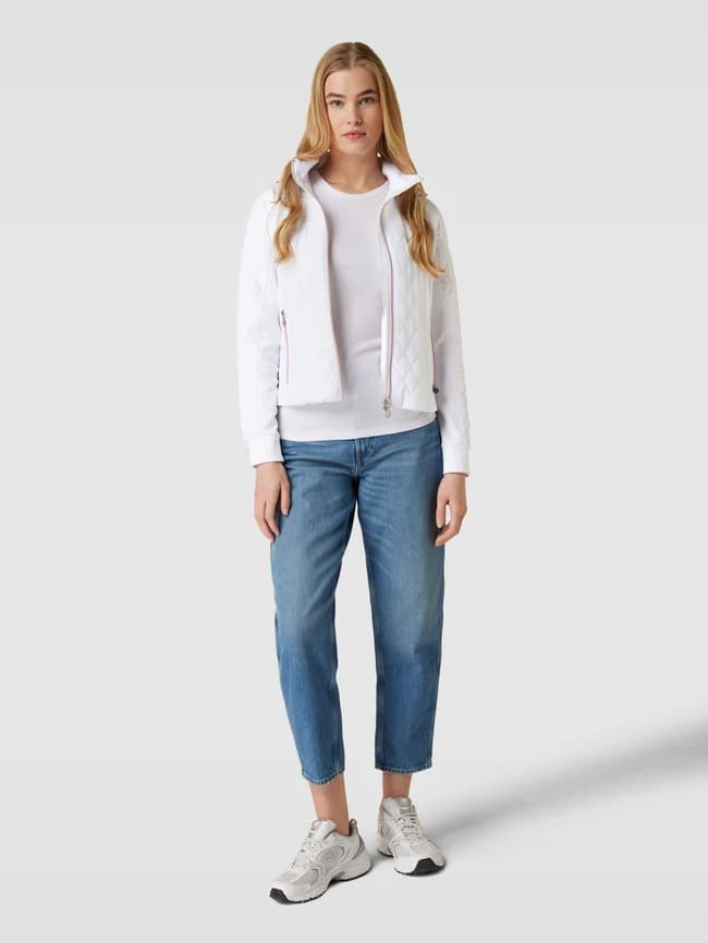 Frieda & Freddies Steppjacke Mit Label-Detail - Weiß 3 Frieda & Freddies Steppjacke Mit Label-Detail - Weiß