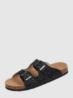 Colors Of California Sandalen Mit Glitter-Effekt - Schwarz