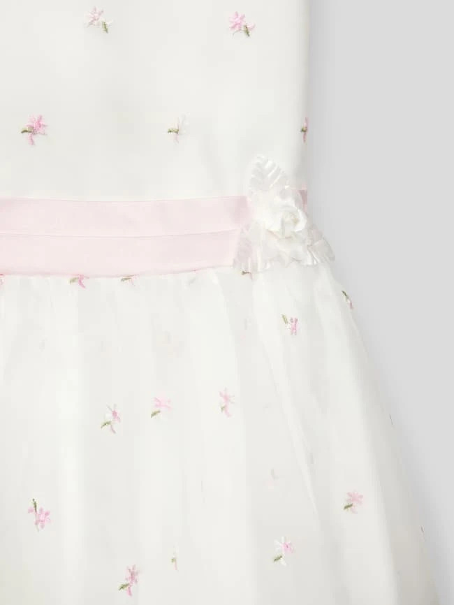 Happy Girls Kleid Mit Floralen Stickereien - Rosé 4 Happy Girls Kleid Mit Floralen Stickereien - Rosé – Bild 2