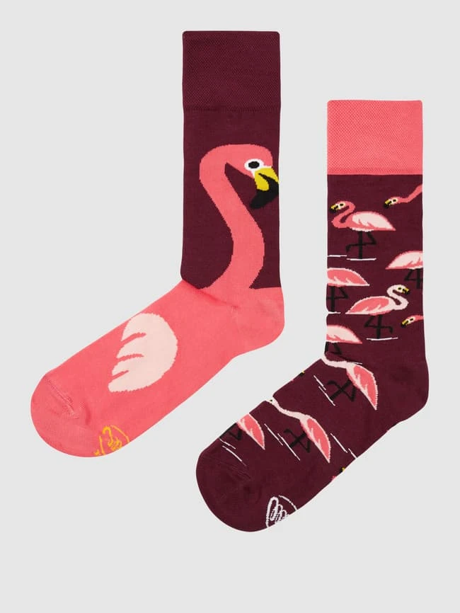 Many Mornings Socken Mit Allover-Muster - Bordeaux Rot 3 Many Mornings Socken Mit Allover-Muster - Bordeaux Rot