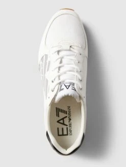 EA7 Emporio Armani Sneaker Aus Leder-Mix Mit Label-Print Modell 'Basic Runner Eagle' - Weiß -Guesi Bekleidung Geschaft 94s58hqj9d2jcgim6p1j4ghpagrj8hpn6h8l6ea394s50jil694jah9o9gr34daa8t0jici57585ac1ga53m8opp70pjcob5copm2e1k61j38ob66ti68dhk6dhm8c346tgm4og