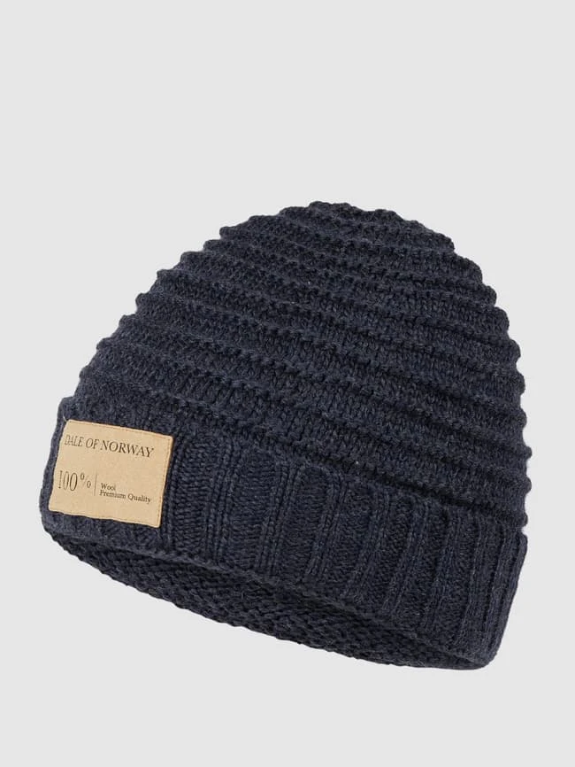 Dale Of Norway Mütze Aus Merinowollmischung Modell 'Måløy' - Marineblau 3 Dale Of Norway Mütze Aus Merinowollmischung Modell 'Måløy' - Marineblau