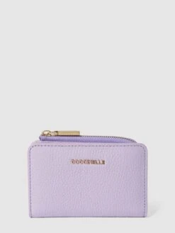 Coccinelle Portemonnaie Mit Label-Detail - Flieder