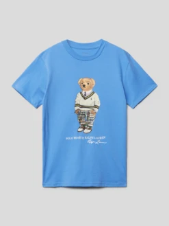 Polo Ralph Lauren Teens T-Shirt Mit Motiv-Print - Bleu