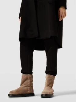 Marc O'Polo Boots Aus Leder - Taupe