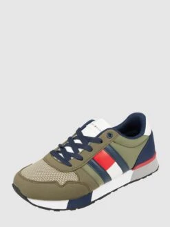 T.Hilfiger Kids Shoes Sneaker Aus Textil Modell 'Lebron' - Khaki
