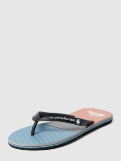 Quiksilver Zehentrenner Mit Allover-Muster Modell 'MOLOKAI' - Orange