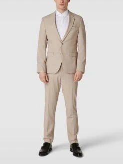 MCNEAL 2-Knopf-Sakko Mit Karomuster - Beige