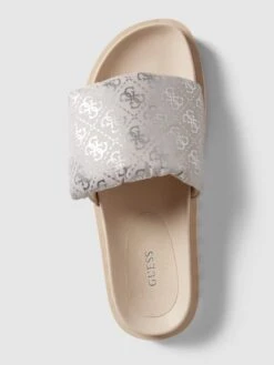 Guess Pantoletten Mit Label-Print Modell 'FABETZY' - Offwhite -Guesi Bekleidung Geschaft 95432caf691j0chm8krkkh9j61a4ec2890r30hig6d8jal9lal0kccpp9t746dq26kol0cqlal8j4dhk74o6ap35cpgj8cb265im8ohk6cq6ae356oo3ccpl64sj6p9icpi6ae0