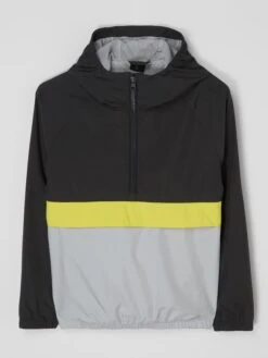 Kabooki Windbreaker Mit Kapuze Modell 'Jayce' - Graphit