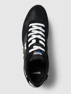 Blauer USA Sneaker Mit Label-Details Modell 'QUEENS' - Schwarz -Guesi Bekleidung Geschaft 95652gib6oqkiia88ssl4kph6go3ggqk994ksl1l70q4kj9o8h8jai1o6h84mja39ha52jaj8crjaia76p3j2dr668ojgc1k70pjip1kckr3gob5cco6adj66oq32pj2ccpjid8