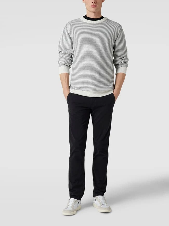 BOSS Orange Slim Fit Chino Mit Stretch-Anteil - Schwarz 3 BOSS Orange Slim Fit Chino Mit Stretch-Anteil - Schwarz