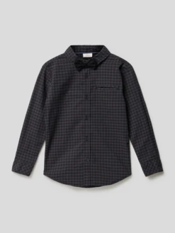 S.Oliver RED LABEL Hemd Mit Karomuster - Schwarz