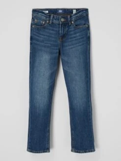 Jack & Jones Regular Fit Jeans Aus Baumwolle Modell 'Clark' - Blau